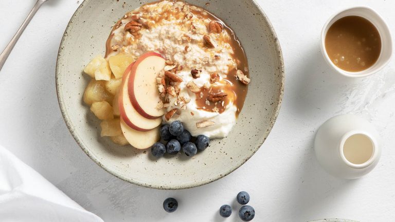 An image of overnight oats