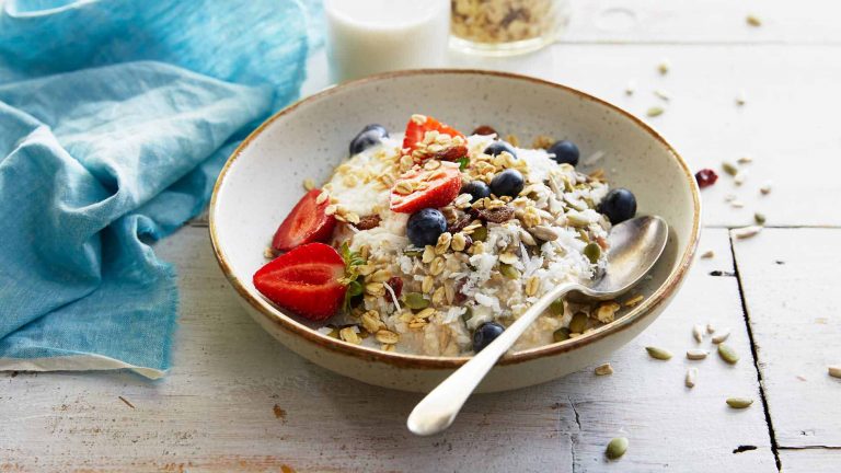 Image of the chef's overnight bircher dish