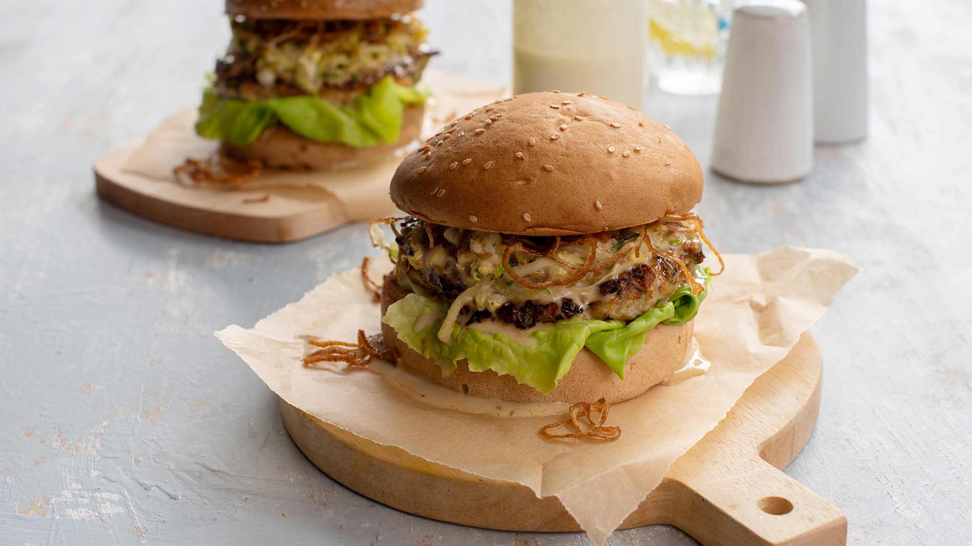 Gluten Free Chicken Burger