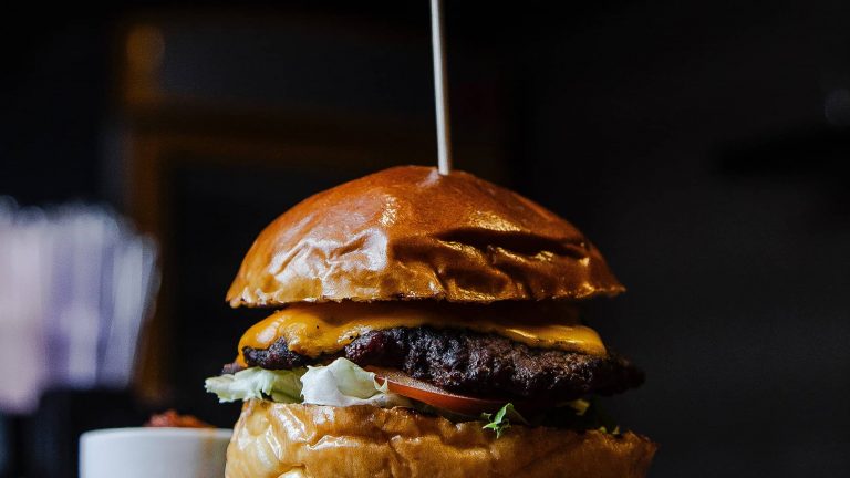Gourmet hamburger