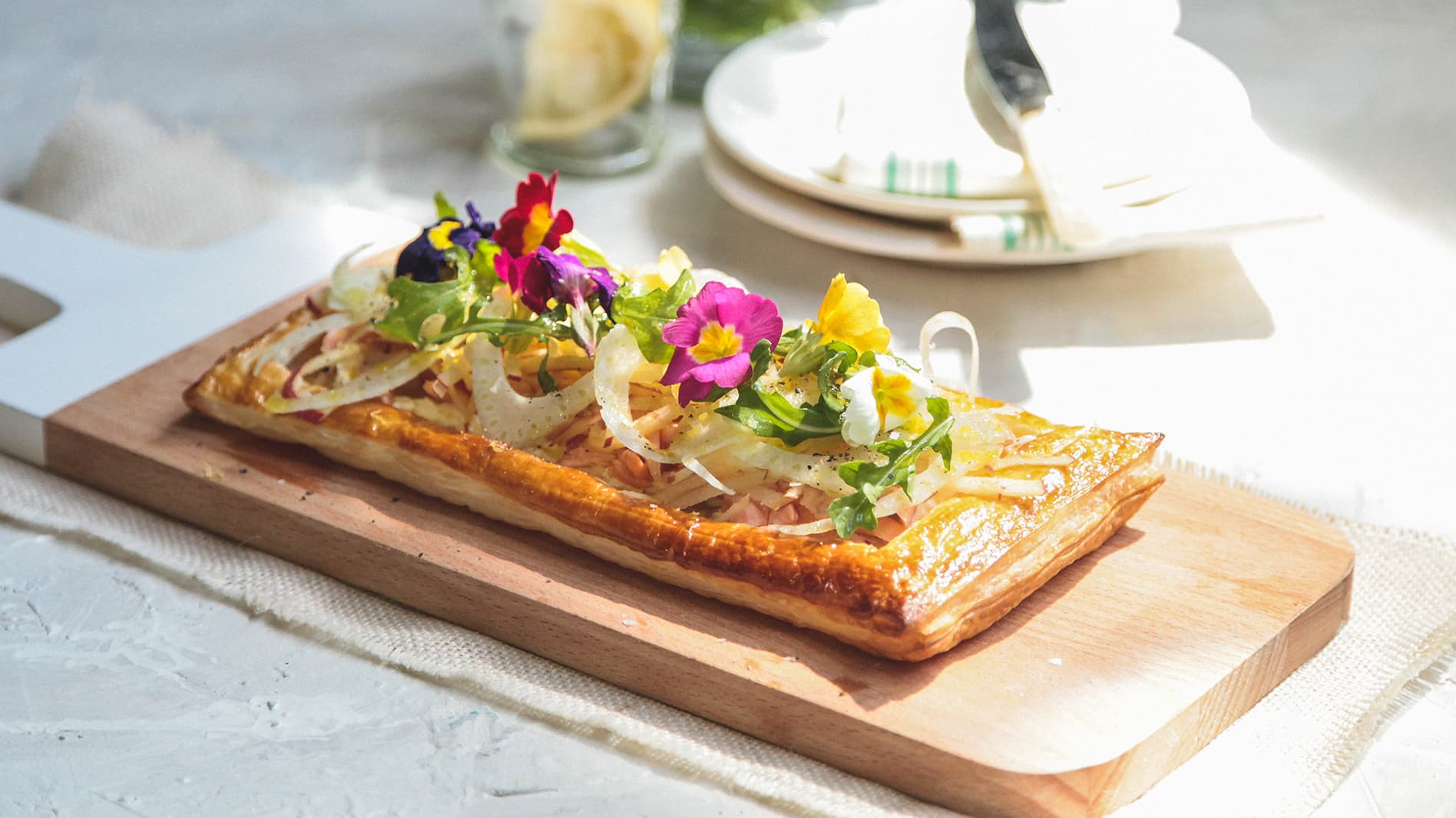 Image of the Smoked trout labneh dish