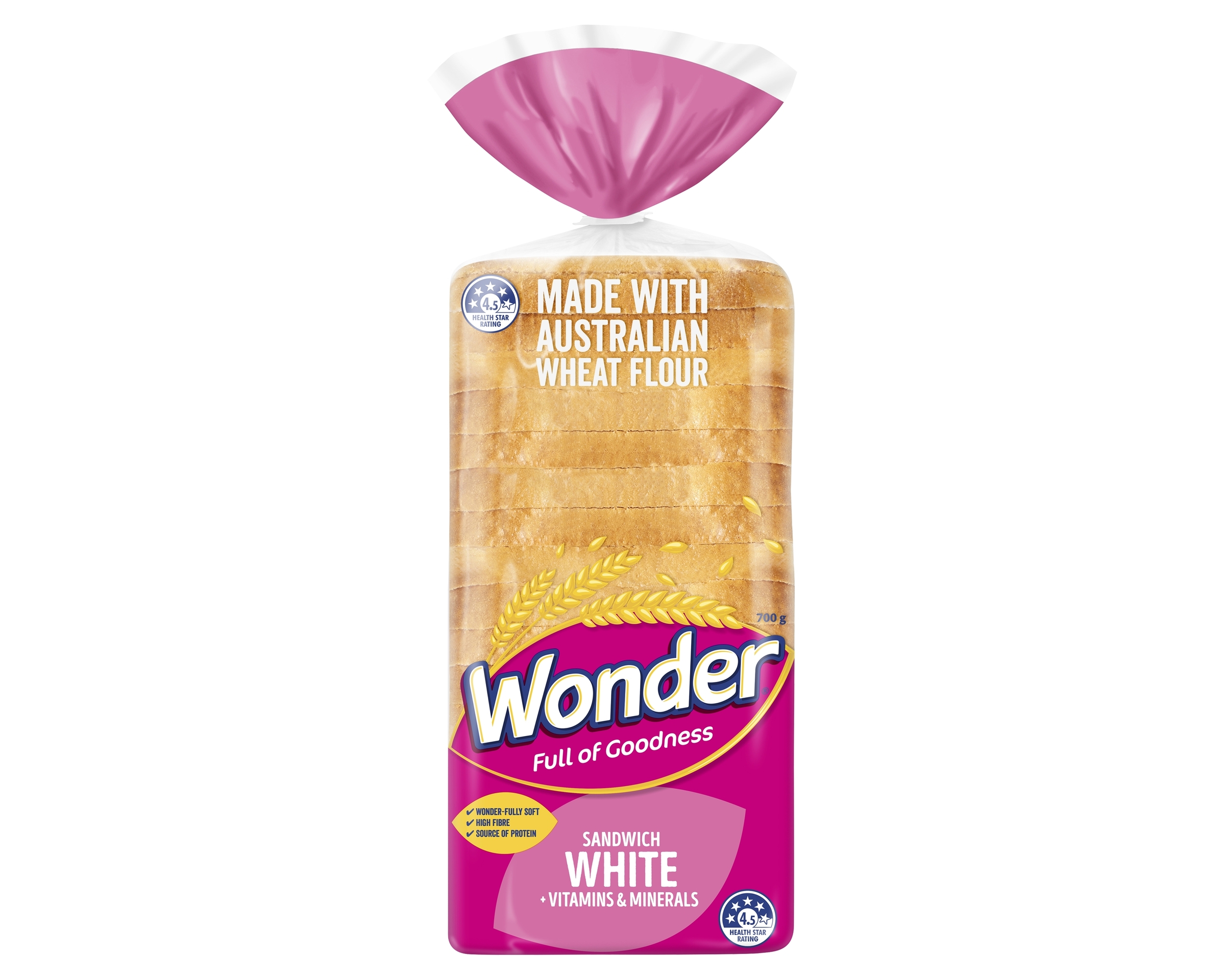 Wonder Sandwich White Vitamins and Minerals 700 g