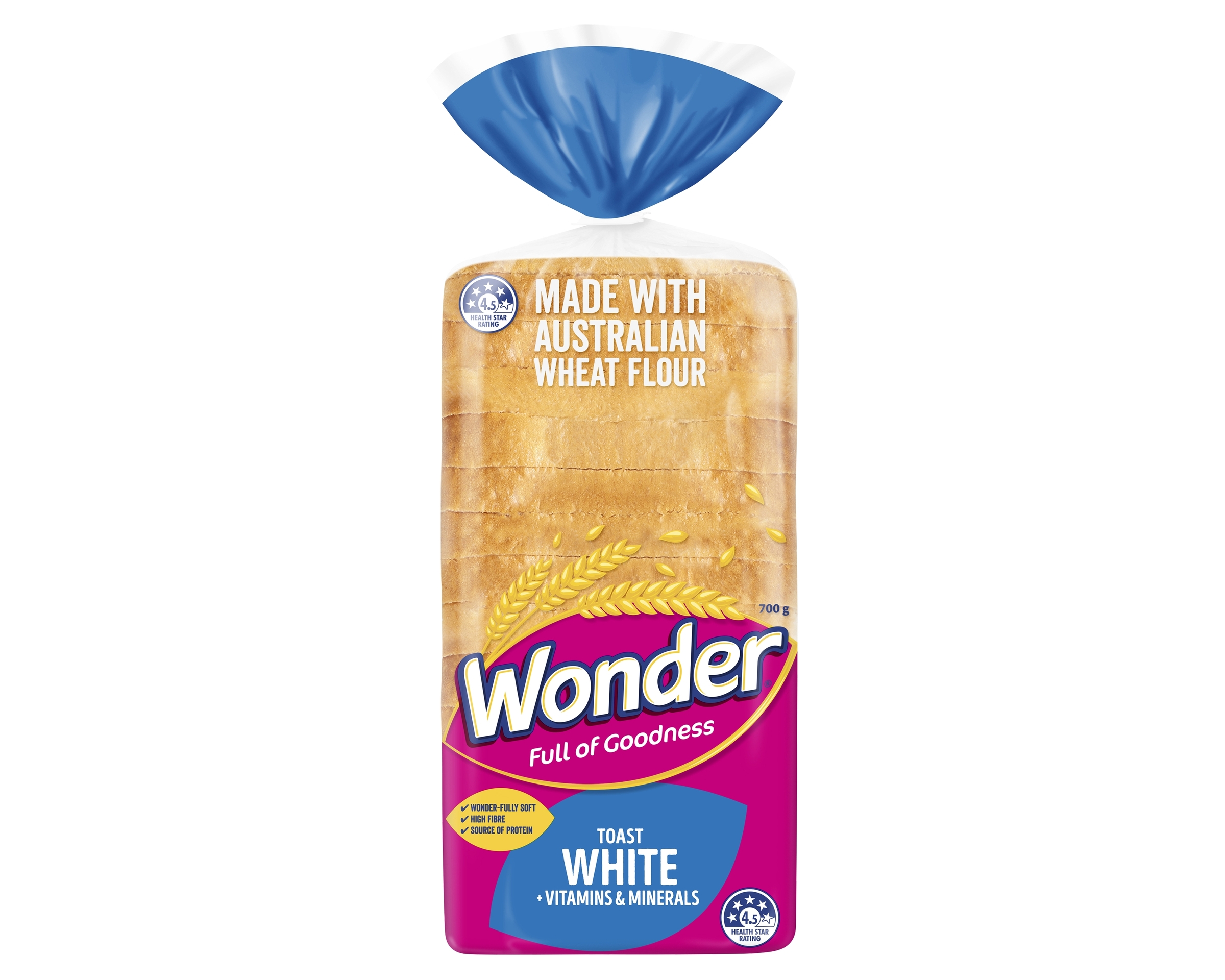 Wonder Toast White Vitamins and Minerals 700 g