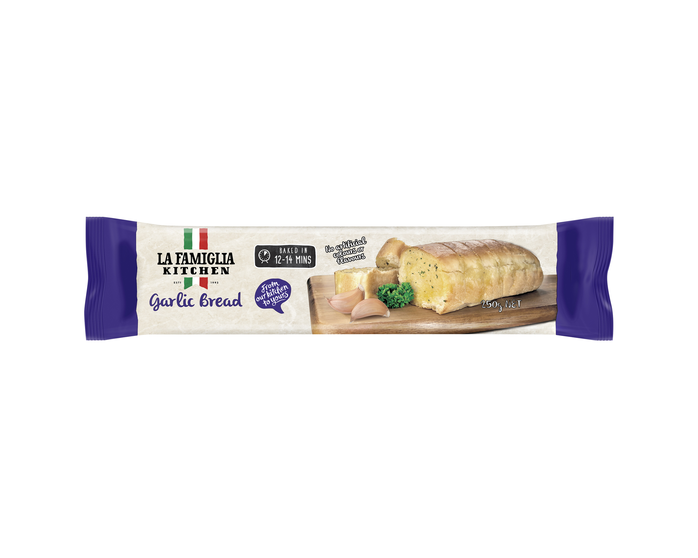 La Famiglia Bread Garlic 250 g