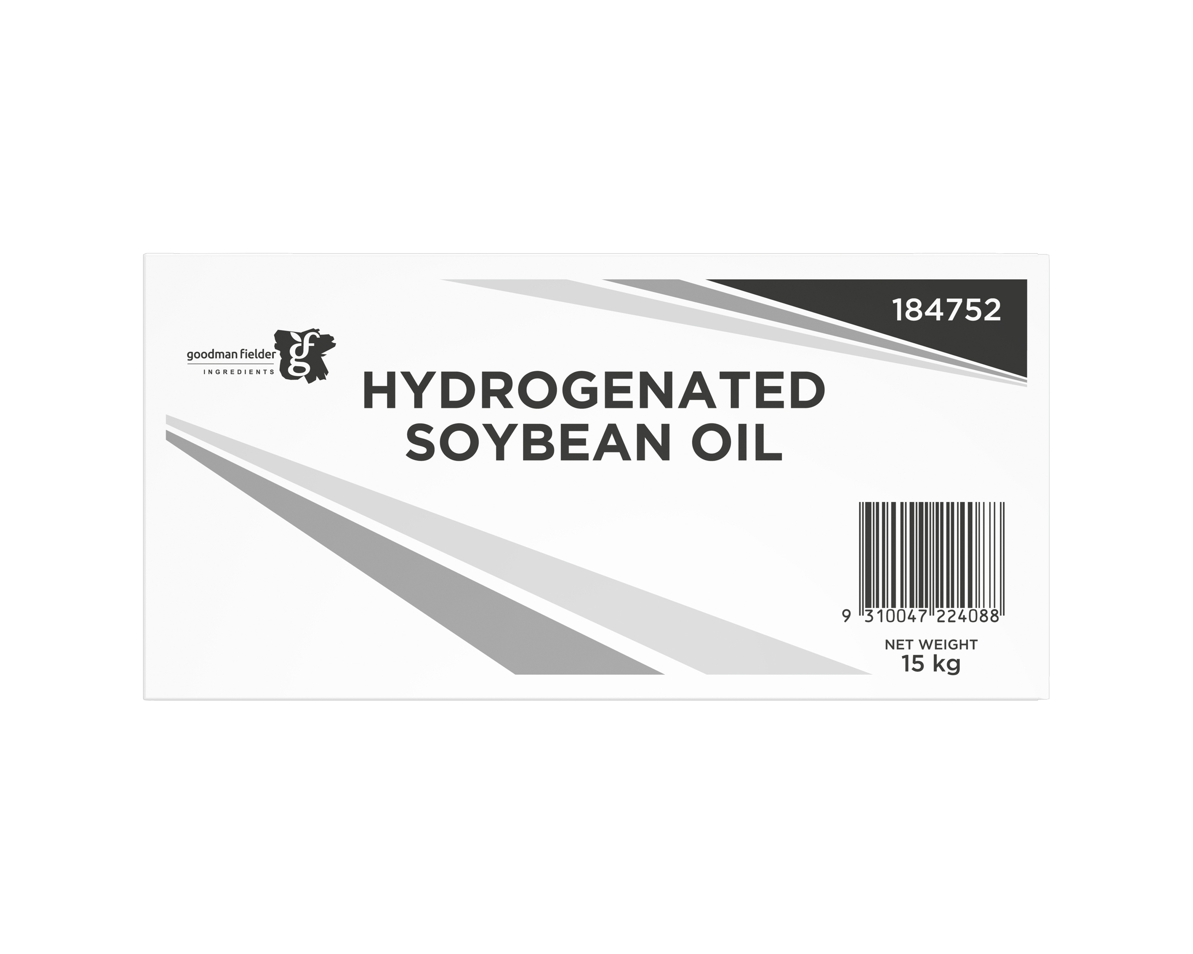 GF Ingredients Shortening Hydrogenerated Soybean Oil 1 x 15 kg