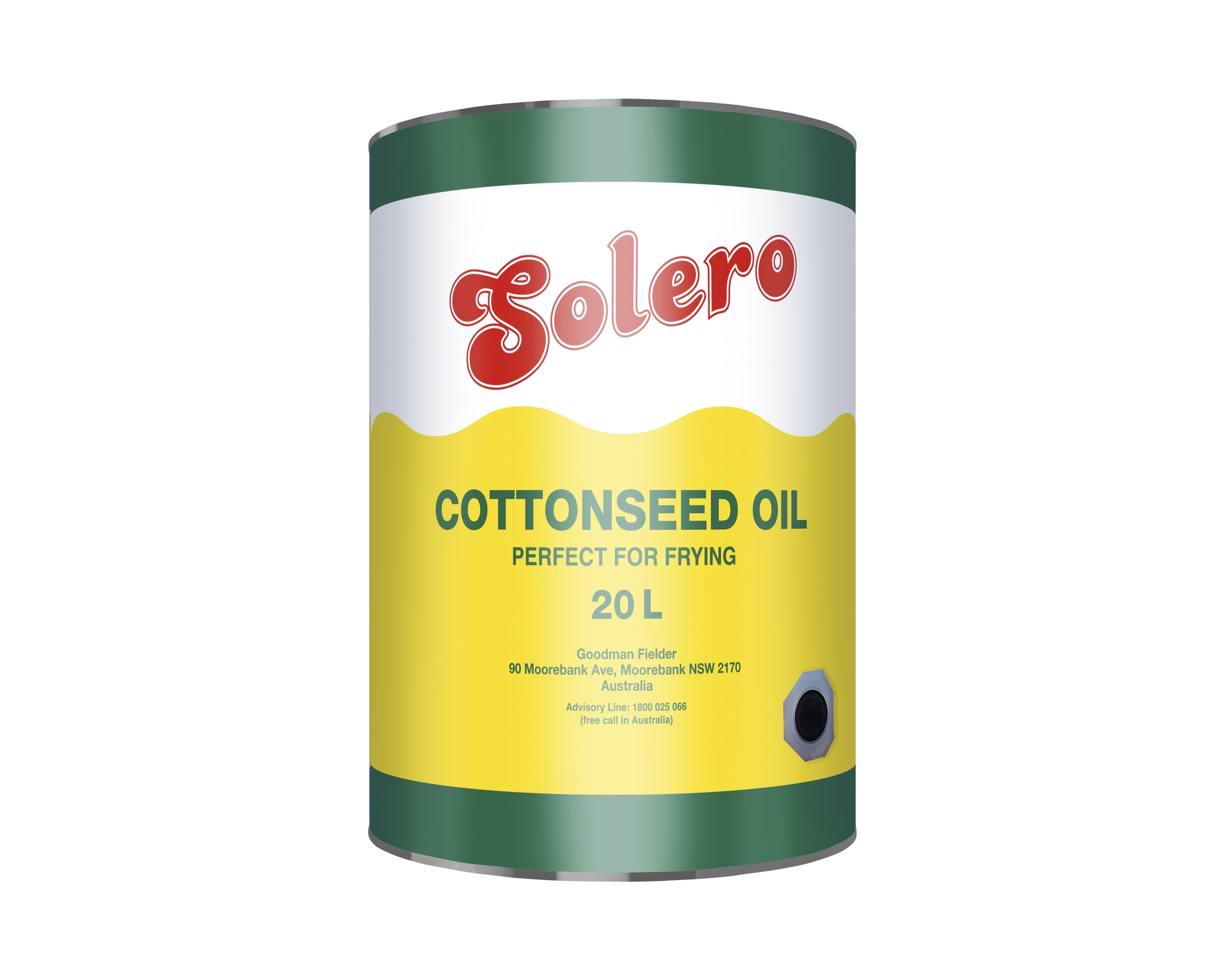 Solero Cottonseed Oil 20L