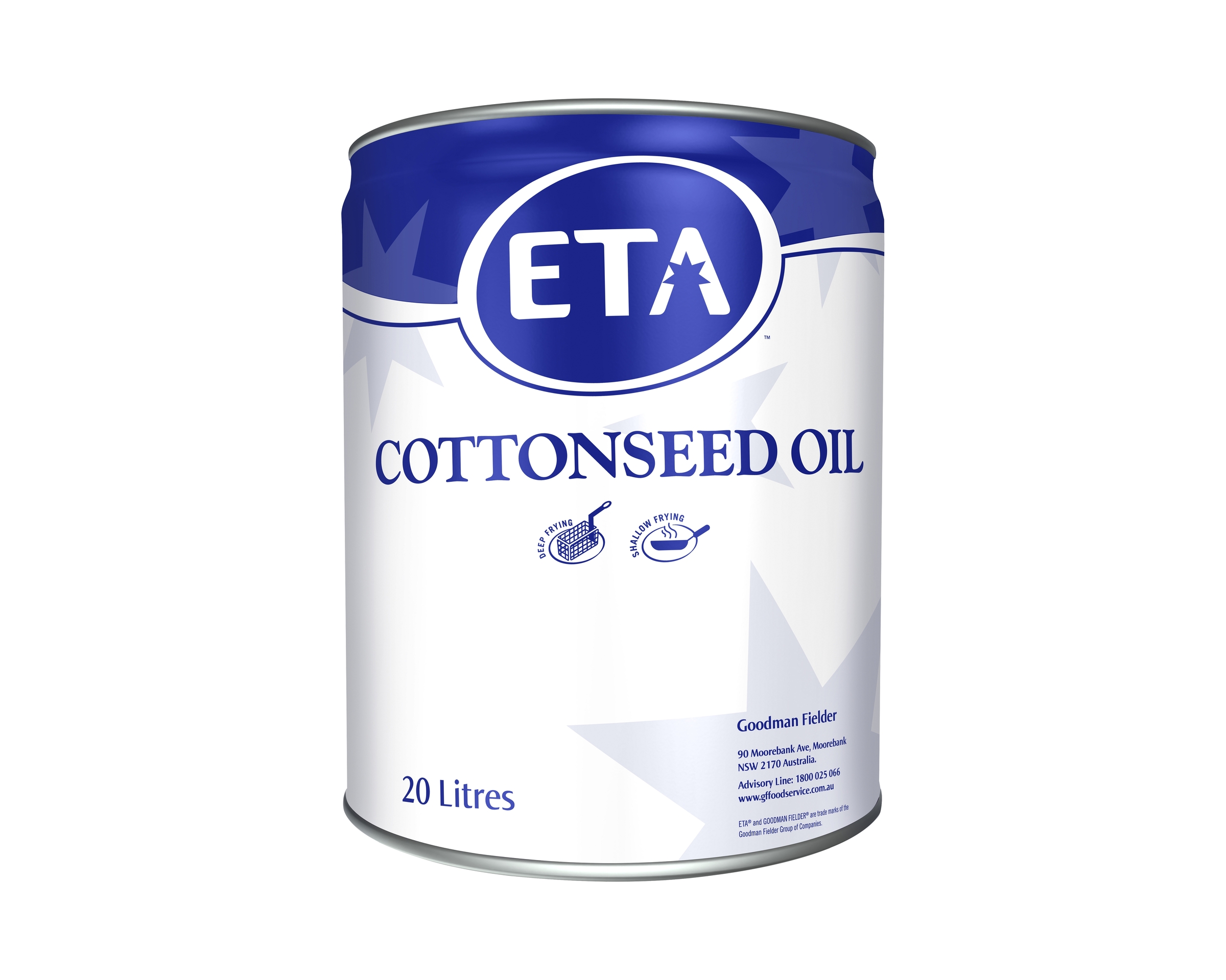 ETA Cottonseed Oil 20 Litres