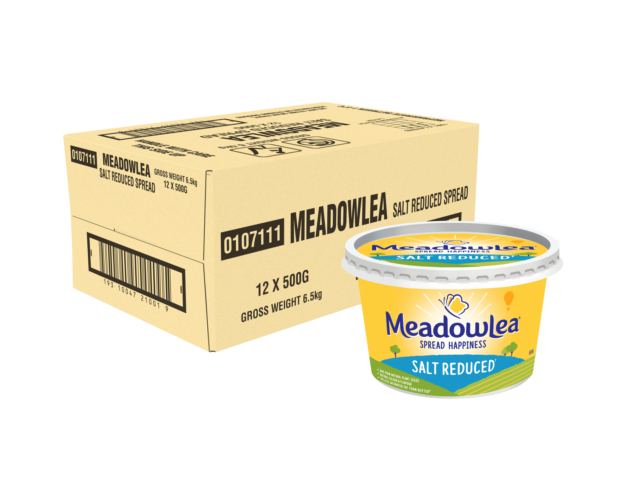 Meadow Lea Salt Reduced Spread 500g