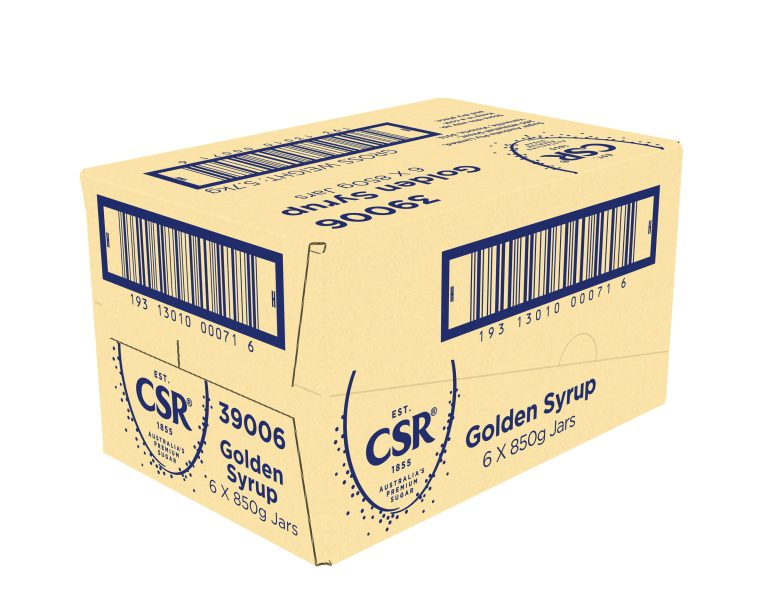 CSR Golden Syrup Sugar 6 x 850g