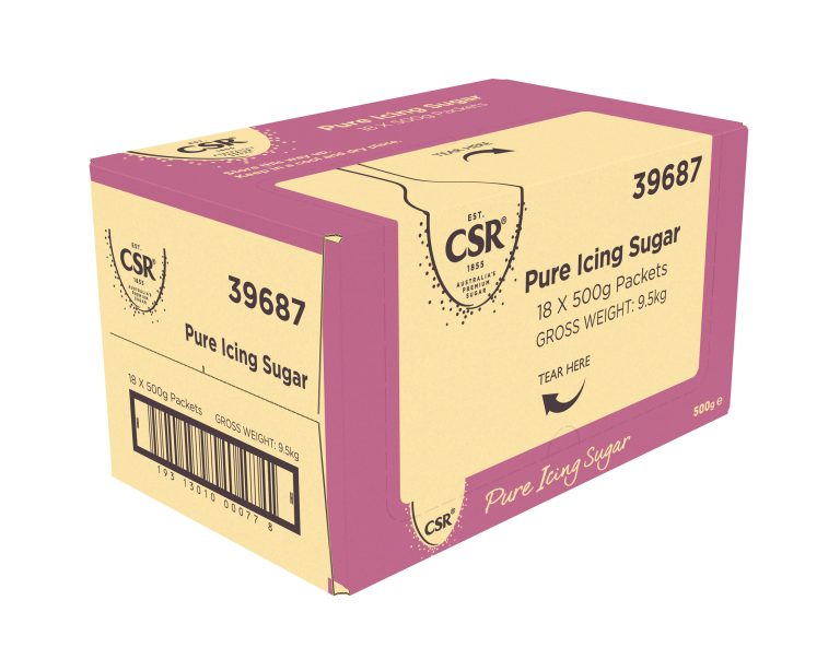 CSR Pure Icing Sugar 18 x 500g